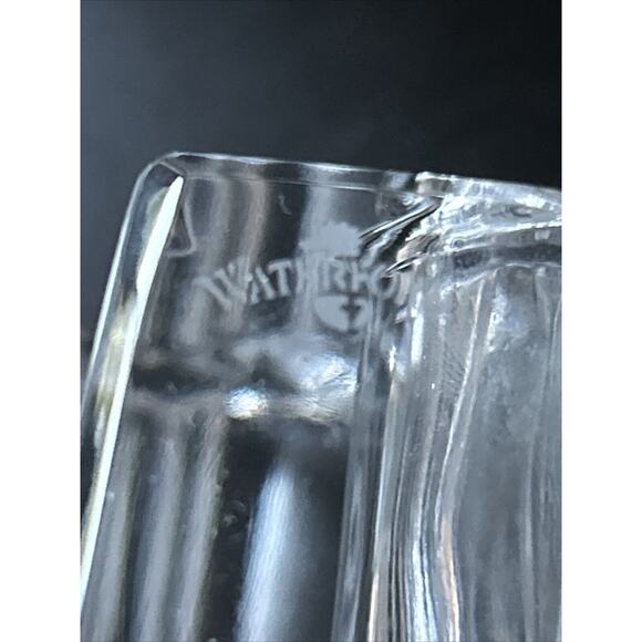 Waterford Crystal Three Leaf Clover Shamrock Paperweight w Label Made in Ireland - Picture 8 of 8